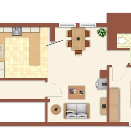 Haus Buett アパート